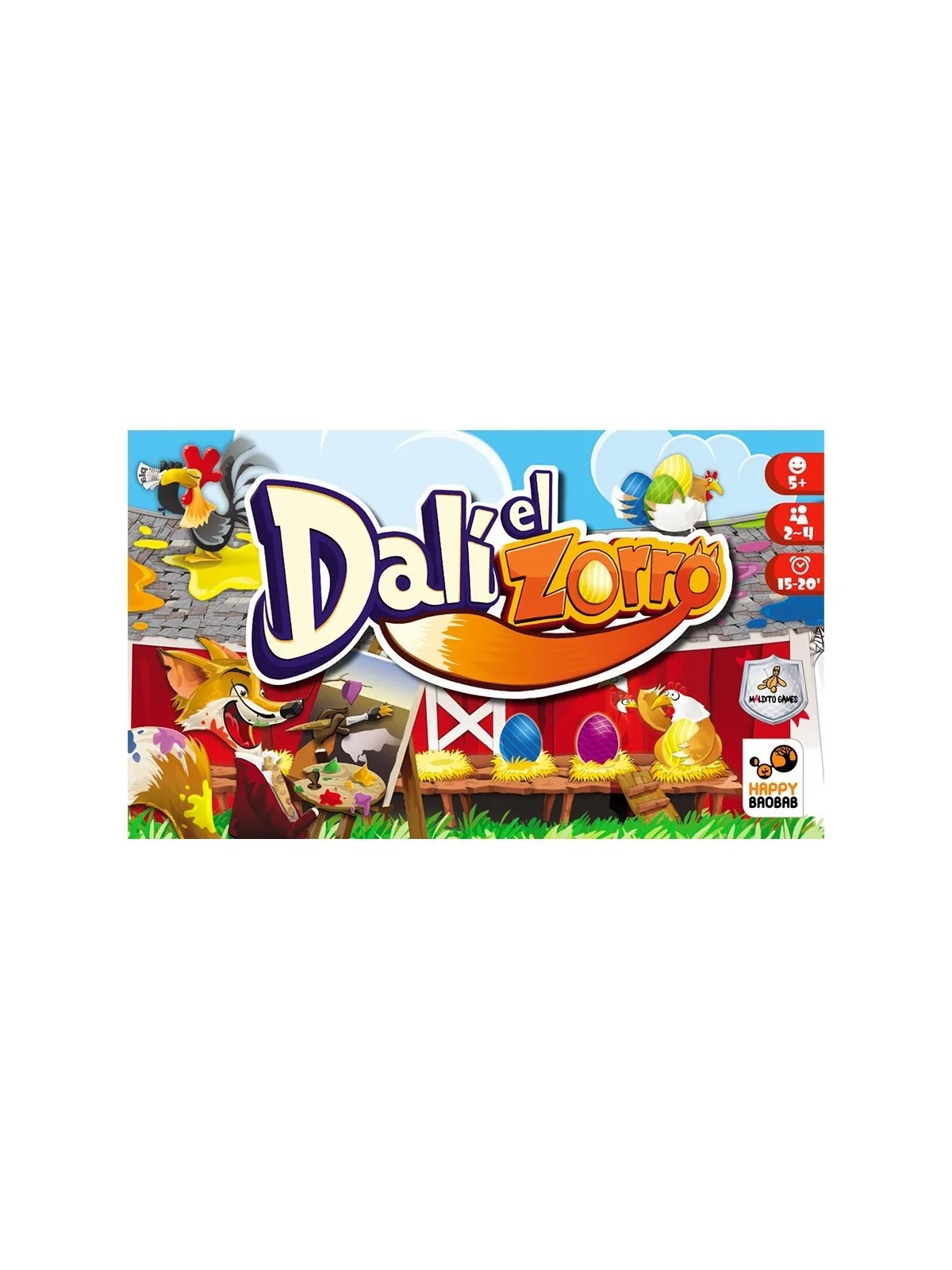 Dalí el Zorro de Maldito Games en Juegos de Tablero | La Cueva Roja