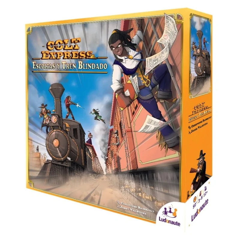 Colt Express: Escoltas y Tren Blindado de Juegos en Juegos de Tablero | La Cueva Roja