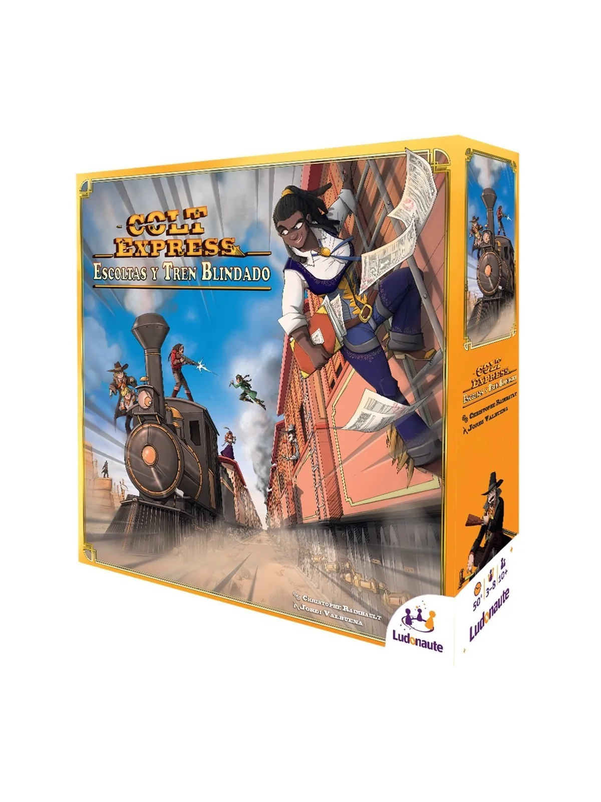 Colt Express: Escoltas y Tren Blindado de Juegos en Juegos de Tablero | La Cueva Roja