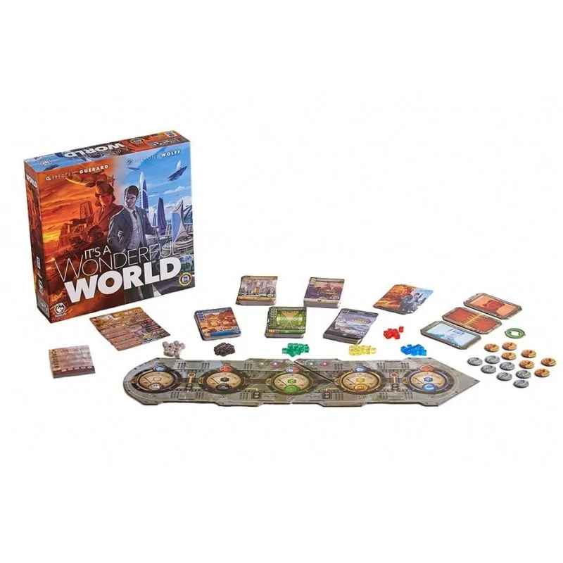 It’s a Wonderful World de Tranjis Games en Juegos de Tablero | La Cueva Roja