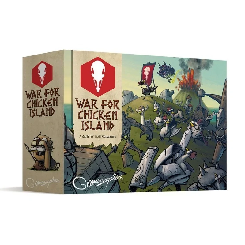 War for Chicken Island de Draco Studios en Juegos de Tablero | La Cueva Roja