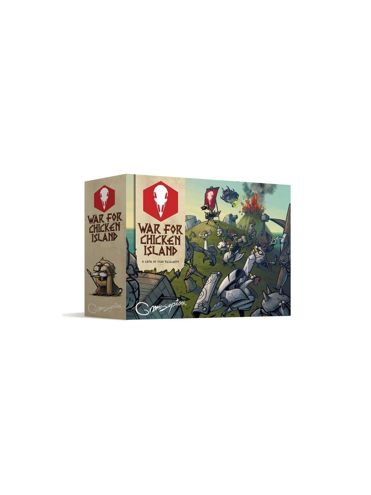 War for Chicken Island de Draco Studios en Juegos de Tablero | La Cueva Roja