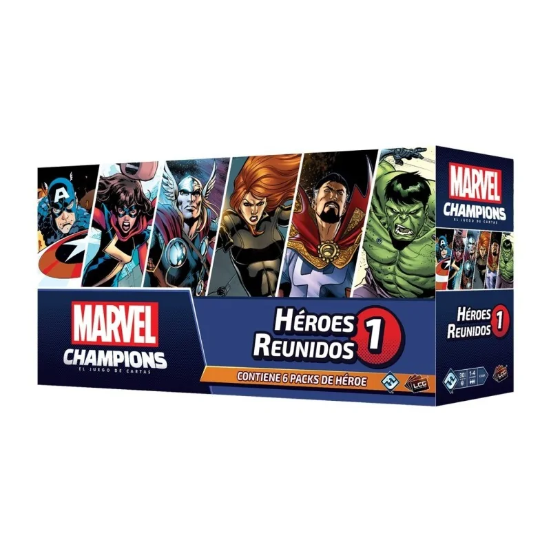 Marvel Champions: Heroes Reunidos de Juegos en Juegos de Tablero | La Cueva Roja