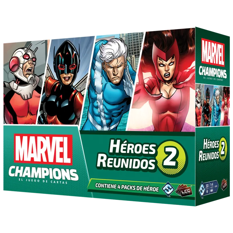 Héroes Reunidos 2 de Fantasy Flight Games en Juegos de Cartas | La Cueva Roja