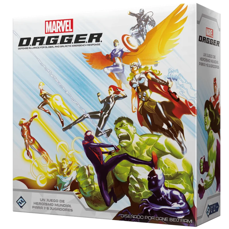 Marvel D.A.G.G.E.R. de Fantasy Flight Games en Juegos de Tablero | La Cueva Roja