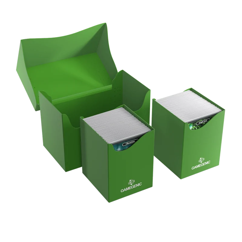 Double Deck Holder 200+ XL Green de Gamegenic en Otros | La Cueva Roja