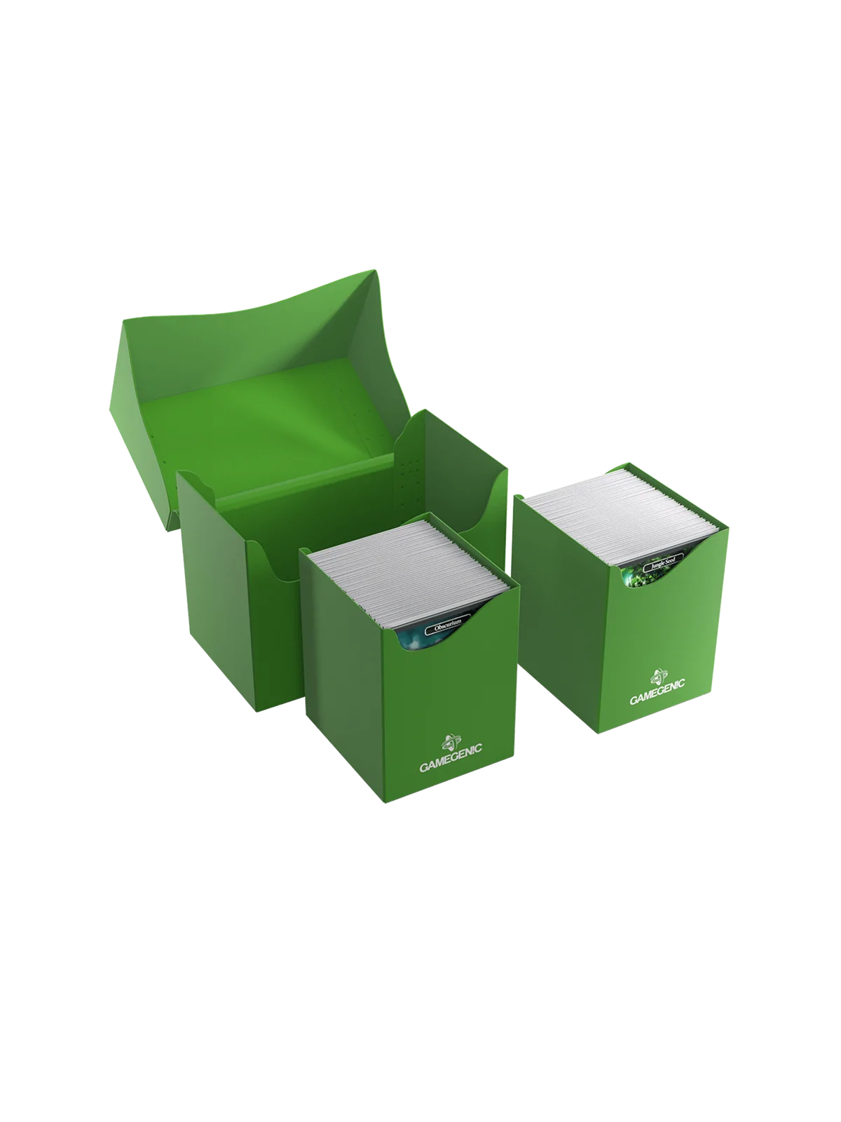 Double Deck Holder 200+ XL Green de Gamegenic en Otros | La Cueva Roja