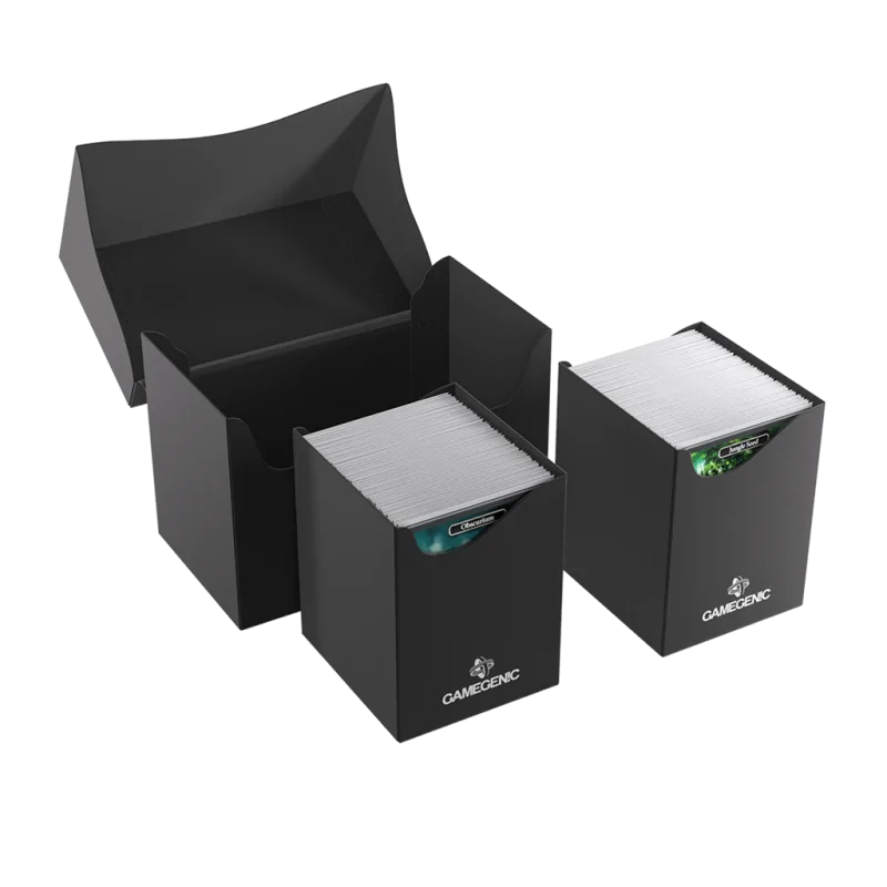 Double Deck Holder 200+ XL Black de Gamegenic en Otros | La Cueva Roja