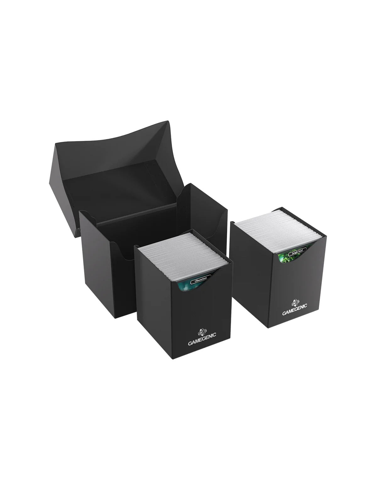 Double Deck Holder 200+ XL Black de Gamegenic en Otros | La Cueva Roja