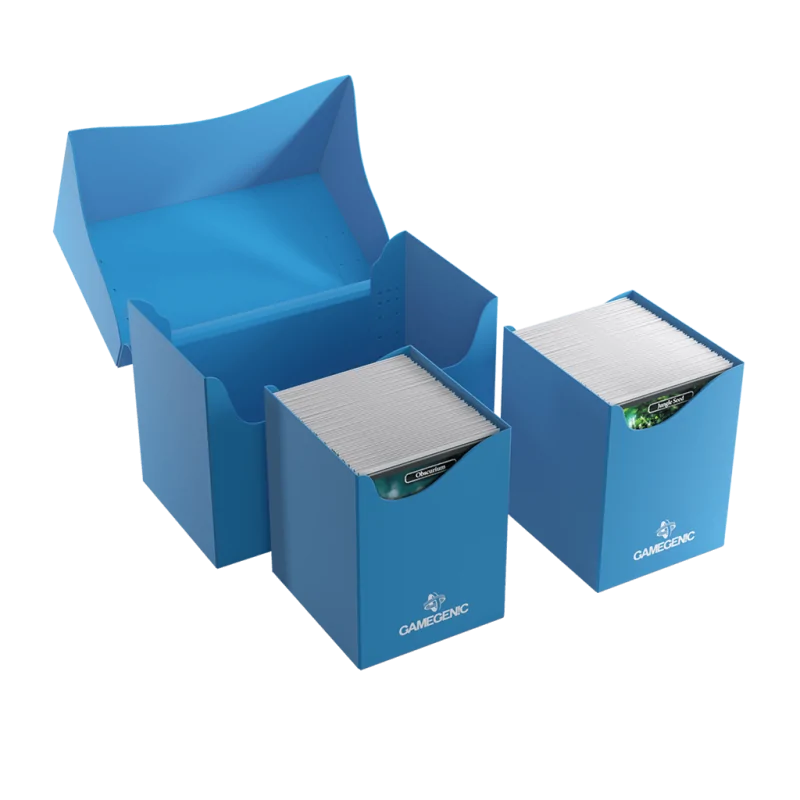 Double Deck Holder 200+ XL Blue de Gamegenic en Otros | La Cueva Roja
