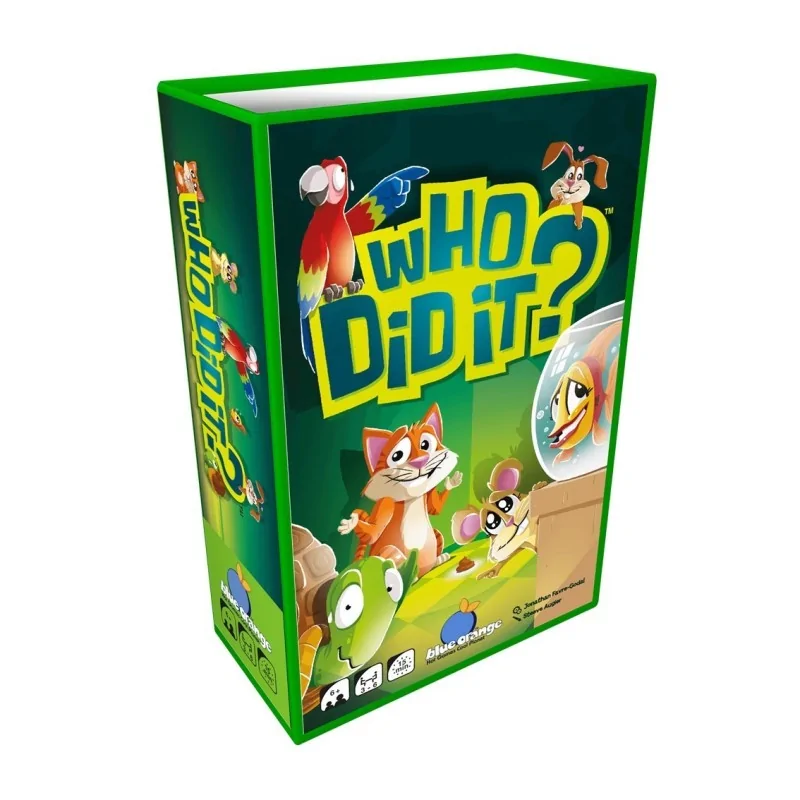 Who Did It? de Juegos en Juegos de Tablero | La Cueva Roja