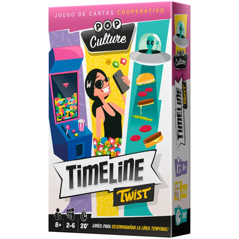 Timeline Twist Pop Culture de Zygomatic en Juegos de Cartas | La Cueva Roja