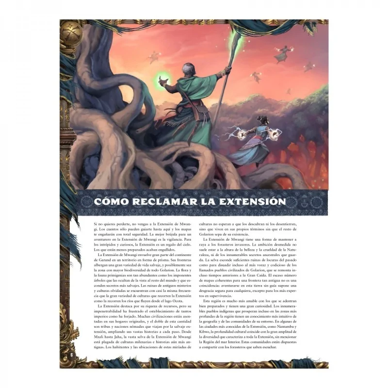 Pathfinder 2ª Ed: La Extensión de Mwangi de Devir en Juegos de Rol | La Cueva Roja