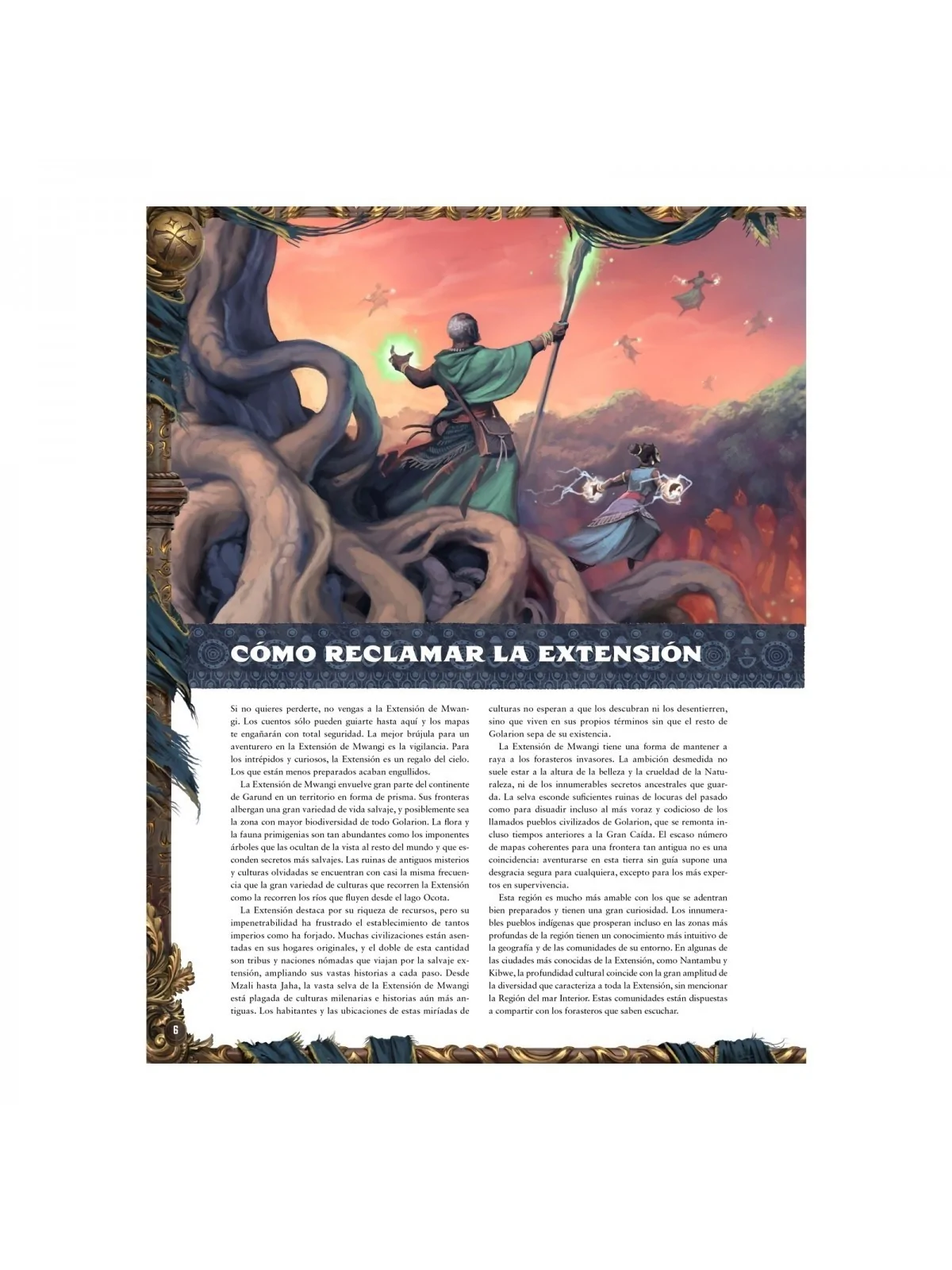 Pathfinder 2ª Ed: La Extensión de Mwangi de Devir en Juegos de Rol | La Cueva Roja
