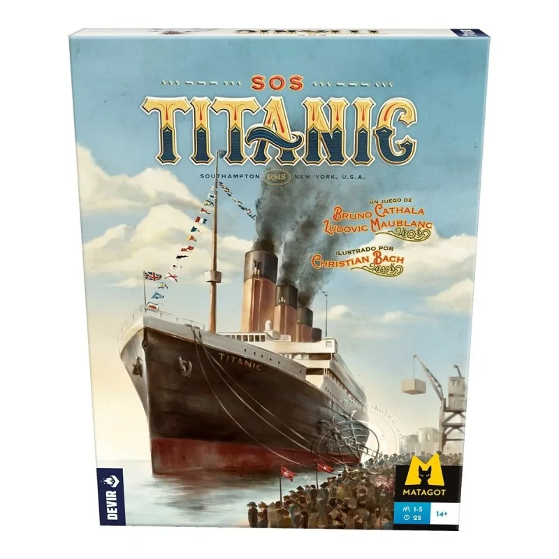 Sos Titanic de Devir en Juegos de Tablero | La Cueva Roja