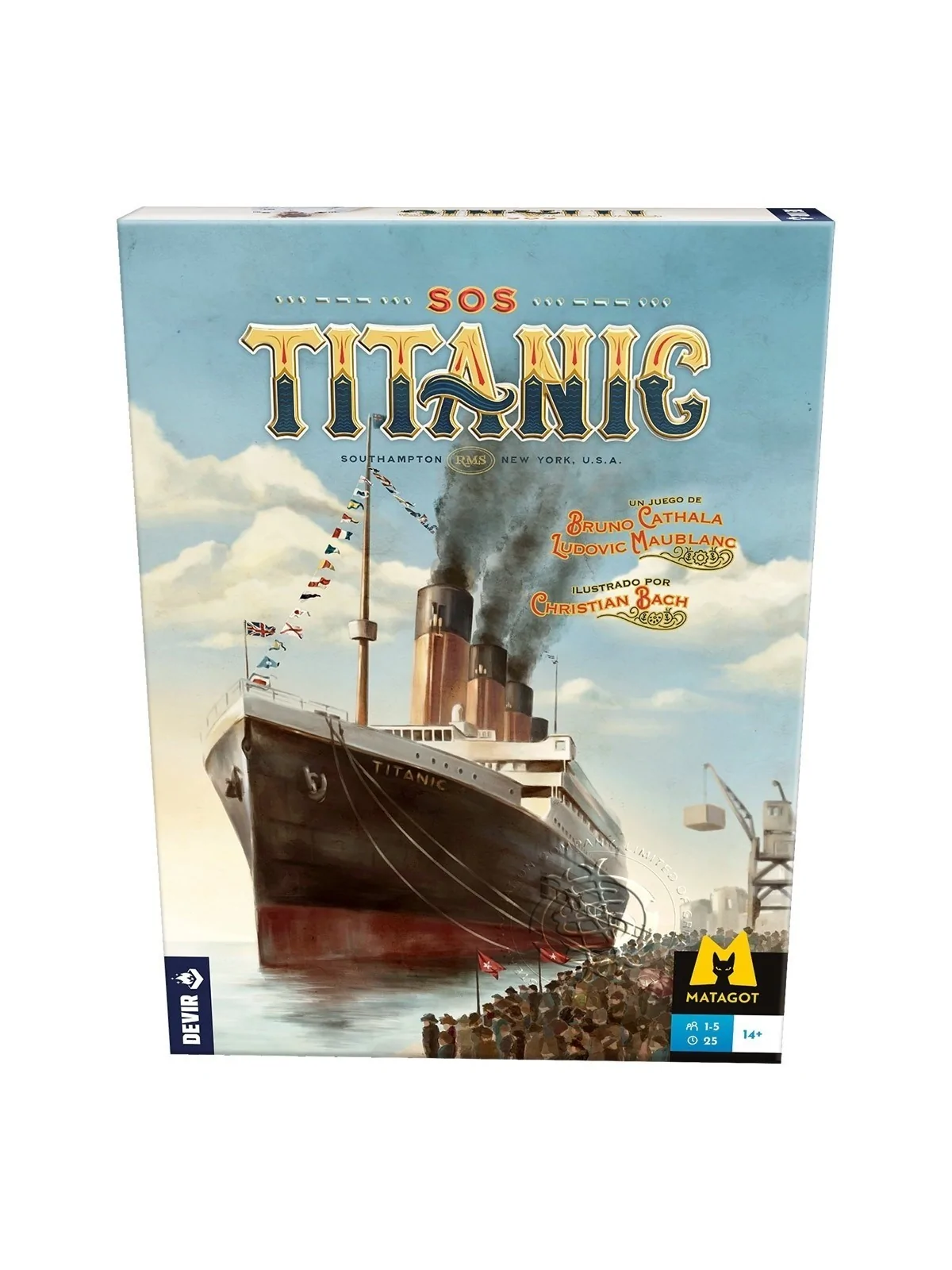 Sos Titanic de Devir en Juegos de Tablero | La Cueva Roja