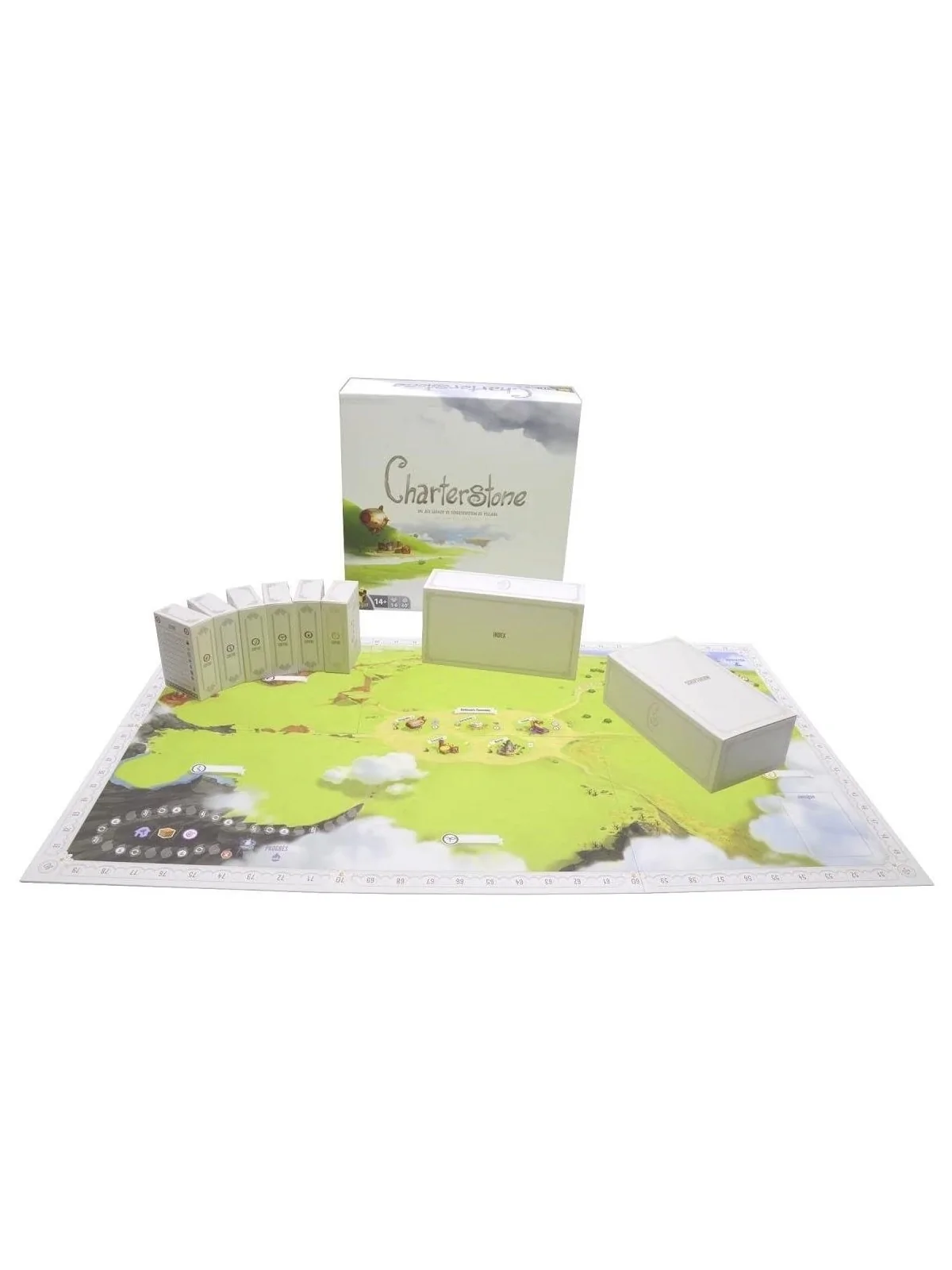 Charterstone de Maldito Games en Juegos de Tablero | La Cueva Roja