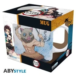 Taza 320 ML Demon Slayer Zenitsu & Inosuke de ABYSSE en Merchandising | La Cueva Roja