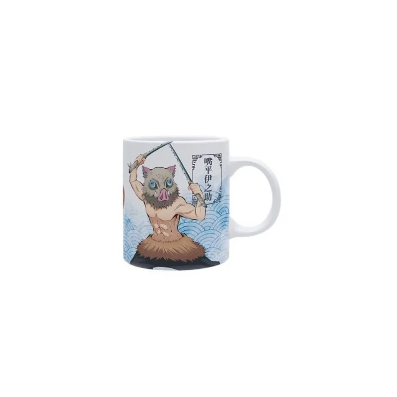 Taza 320 ML Demon Slayer Zenitsu & Inosuke de ABYSSE en Merchandising | La Cueva Roja
