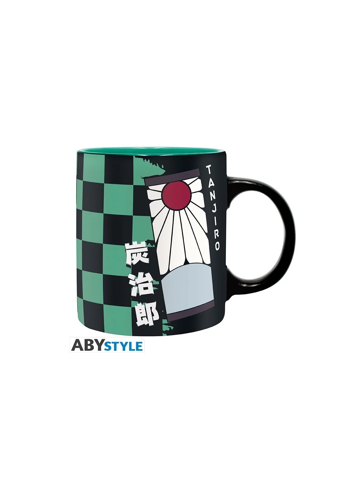 Pack Taza 320ml Llavero y Cuaderno Tanjiro Demon Slayer de ABYSSE en Tazas - Vasos | La Cueva Roja