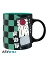 Pack Taza 320ml Llavero y Cuaderno Tanjiro Demon Slayer de ABYSSE en Tazas - Vasos | La Cueva Roja