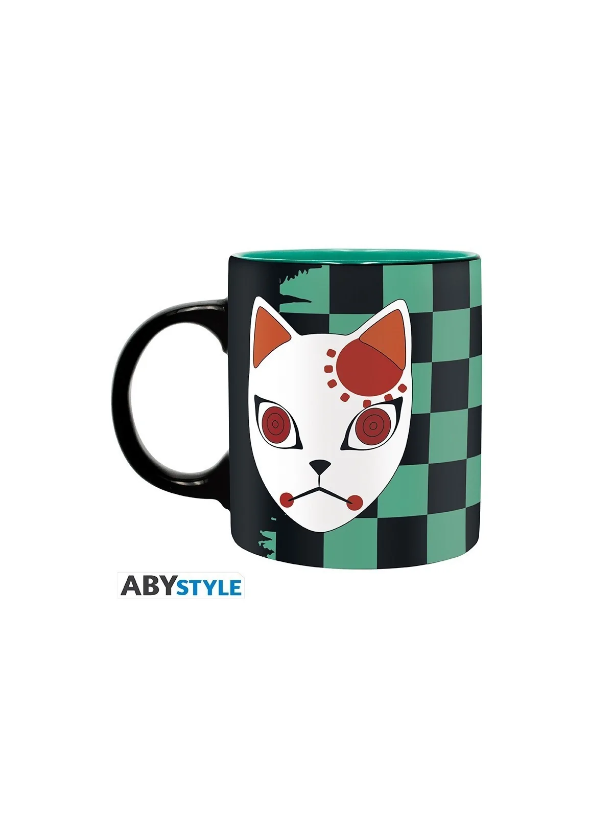 Pack Taza 320ml Llavero y Cuaderno Tanjiro Demon Slayer de ABYSSE en Tazas - Vasos | La Cueva Roja