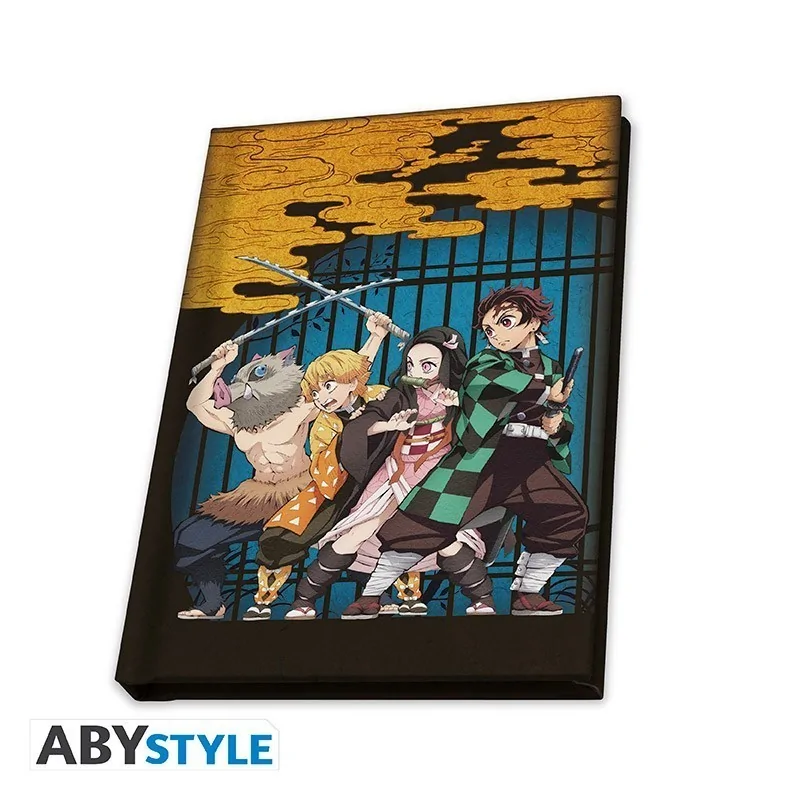 Pack Taza 320ml Llavero y Cuaderno Tanjiro Demon Slayer de ABYSSE en Tazas - Vasos | La Cueva Roja