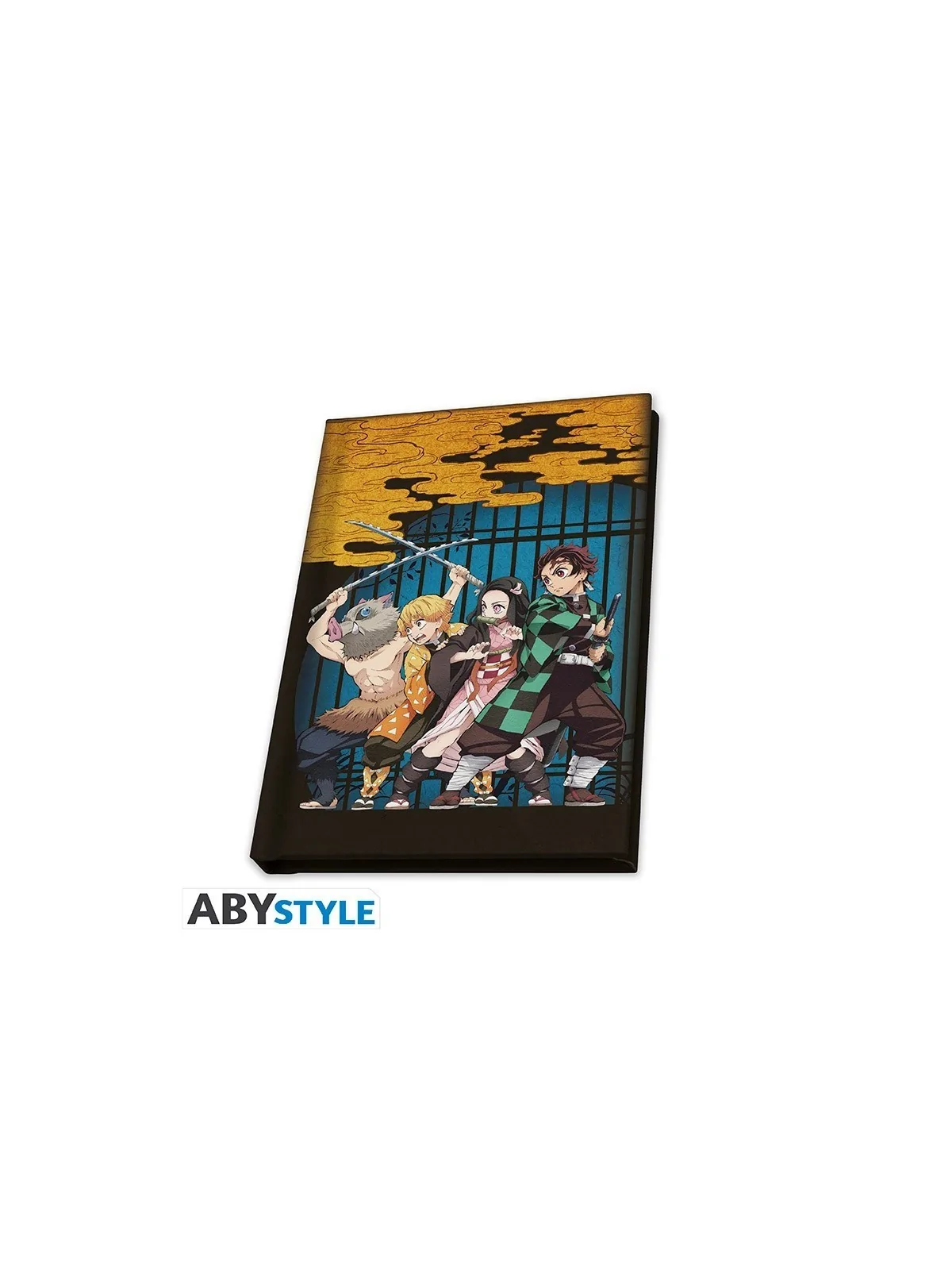Pack Taza 320ml Llavero y Cuaderno Tanjiro Demon Slayer de ABYSSE en Tazas - Vasos | La Cueva Roja