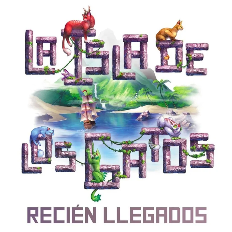 La Isla de los Gatos: Recién Llegados de Maldito Games en Juegos de Tablero | La Cueva Roja