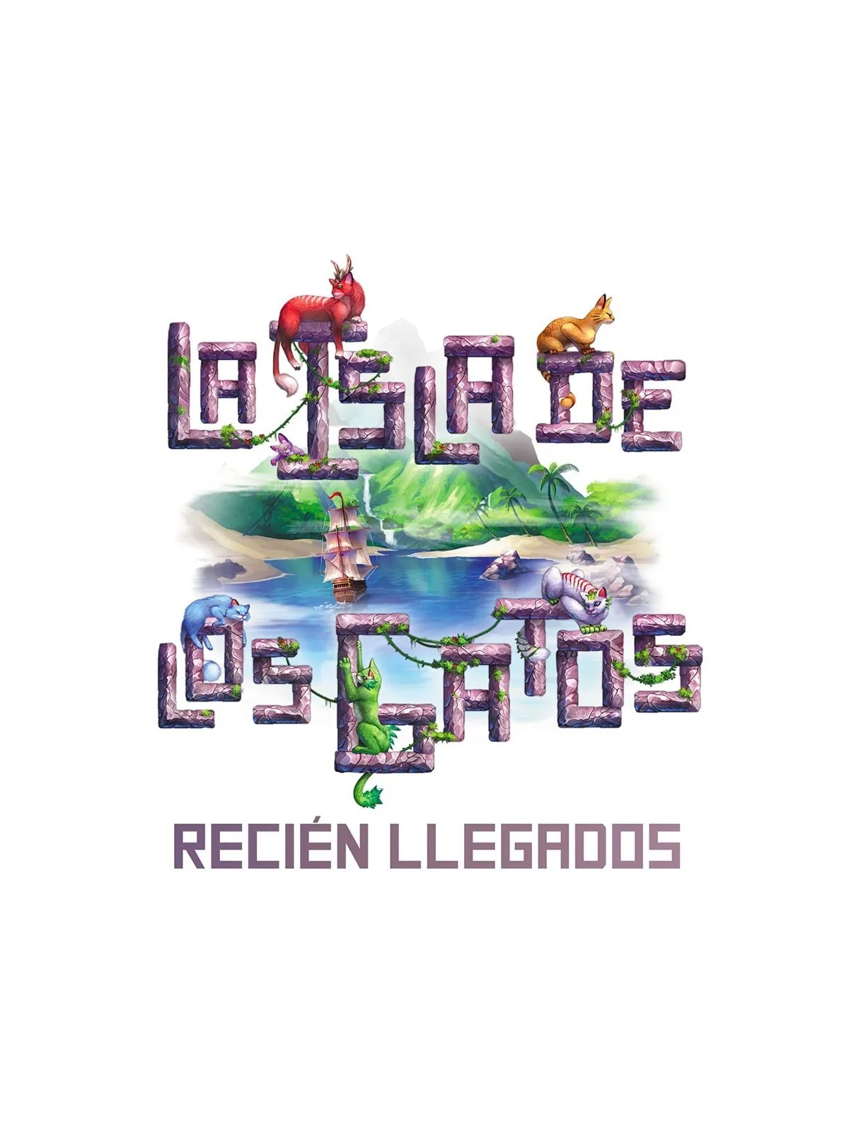 La Isla de los Gatos: Recién Llegados de Maldito Games en Juegos de Tablero | La Cueva Roja