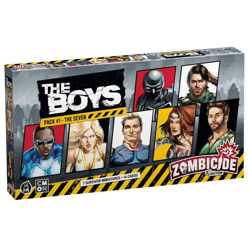 Zombicide Segunda Edicion: The Boys Pack 1- The Seven de CMON en Juegos de Tablero | La Cueva Roja