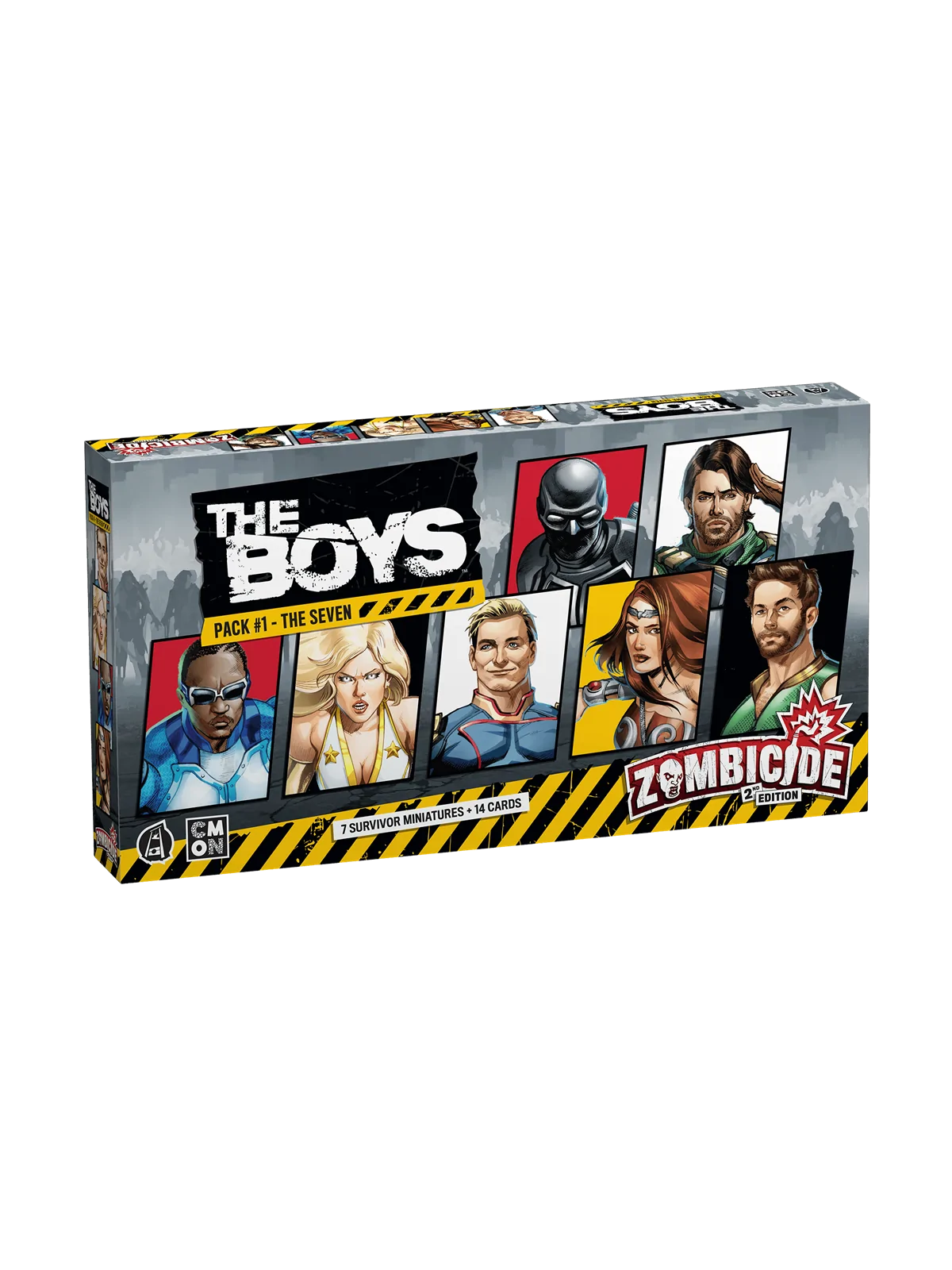 Zombicide Segunda Edicion: The Boys Pack 1- The Seven de CMON en Juegos de Tablero | La Cueva Roja