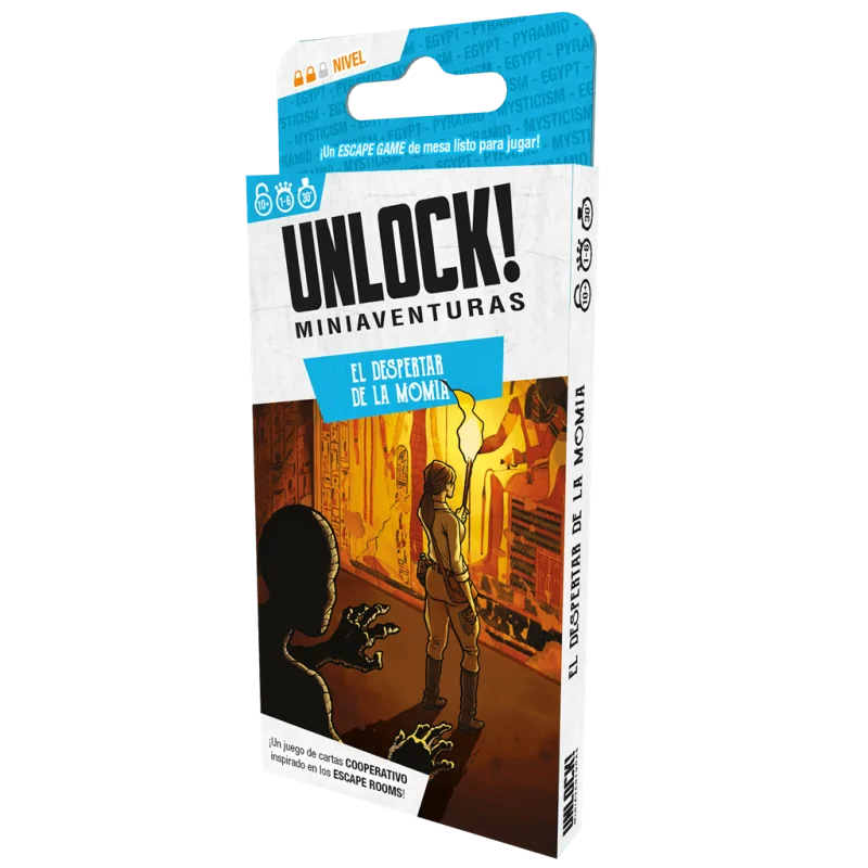 Unlock! Miniaventuras El Despertar de la Momia de Space Cowboys en Juegos de Cartas | La Cueva Roja