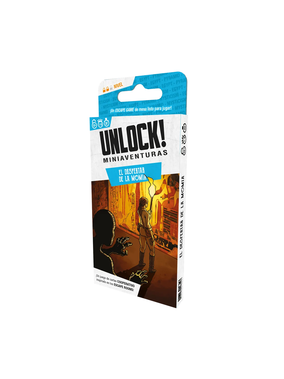 Unlock! Miniaventuras El Despertar de la Momia de Space Cowboys en Juegos de Cartas | La Cueva Roja