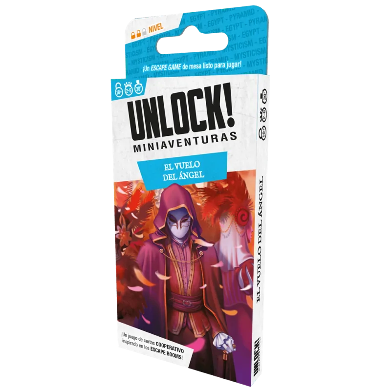Unlock! Miniaventuras El Vuelo del Ángel de Space Cowboys en Juegos de Cartas | La Cueva Roja