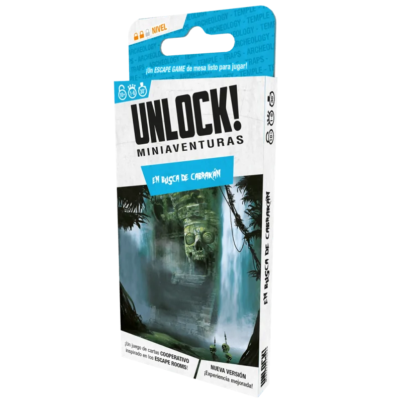 Unlock! Miniaventuras En Busca de Cabrakan de Space Cowboys en Juegos de Cartas | La Cueva Roja