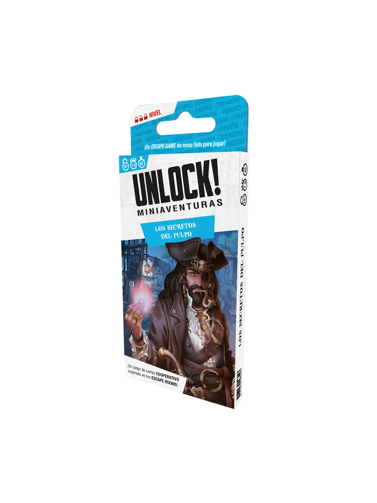 Unlock! Miniaventuras Los Secretos del Pulpo de Space Cowboys en Juegos de Cartas | La Cueva Roja