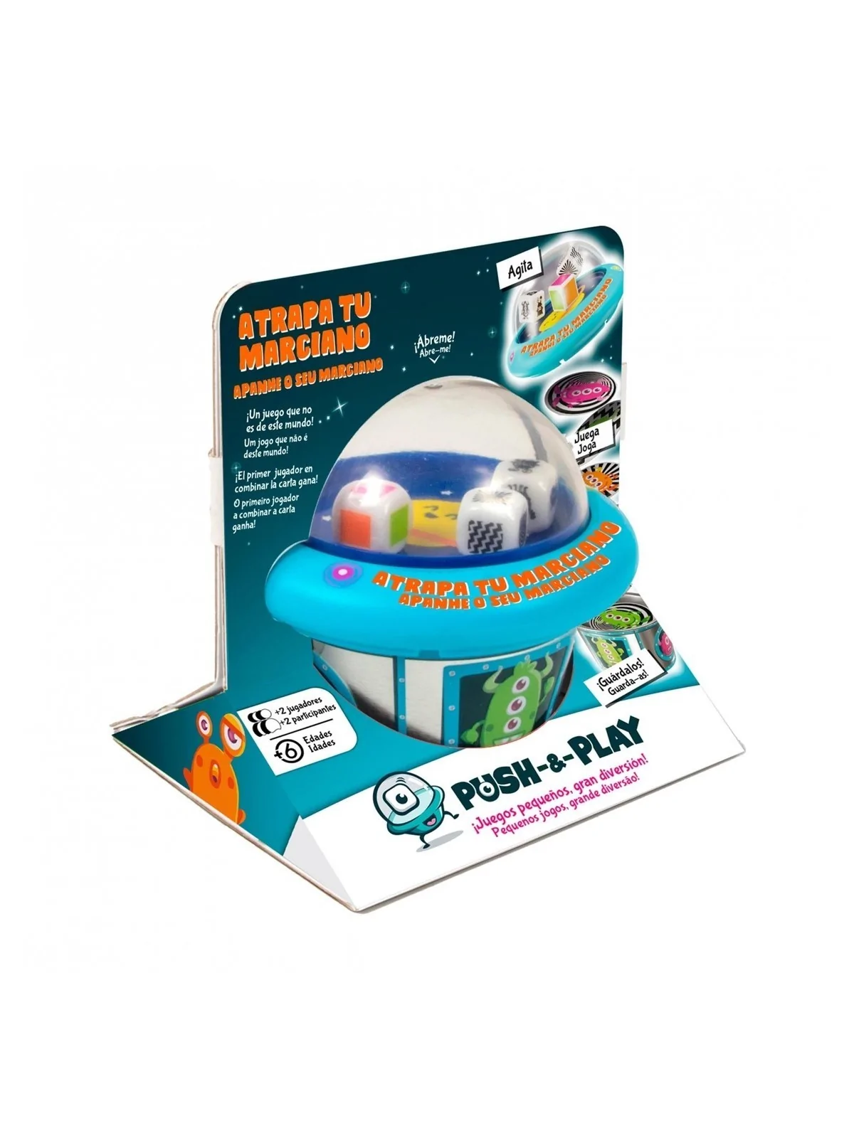 Crea tu marciano push & play de Bizak en Juegos de Tablero | La Cueva Roja