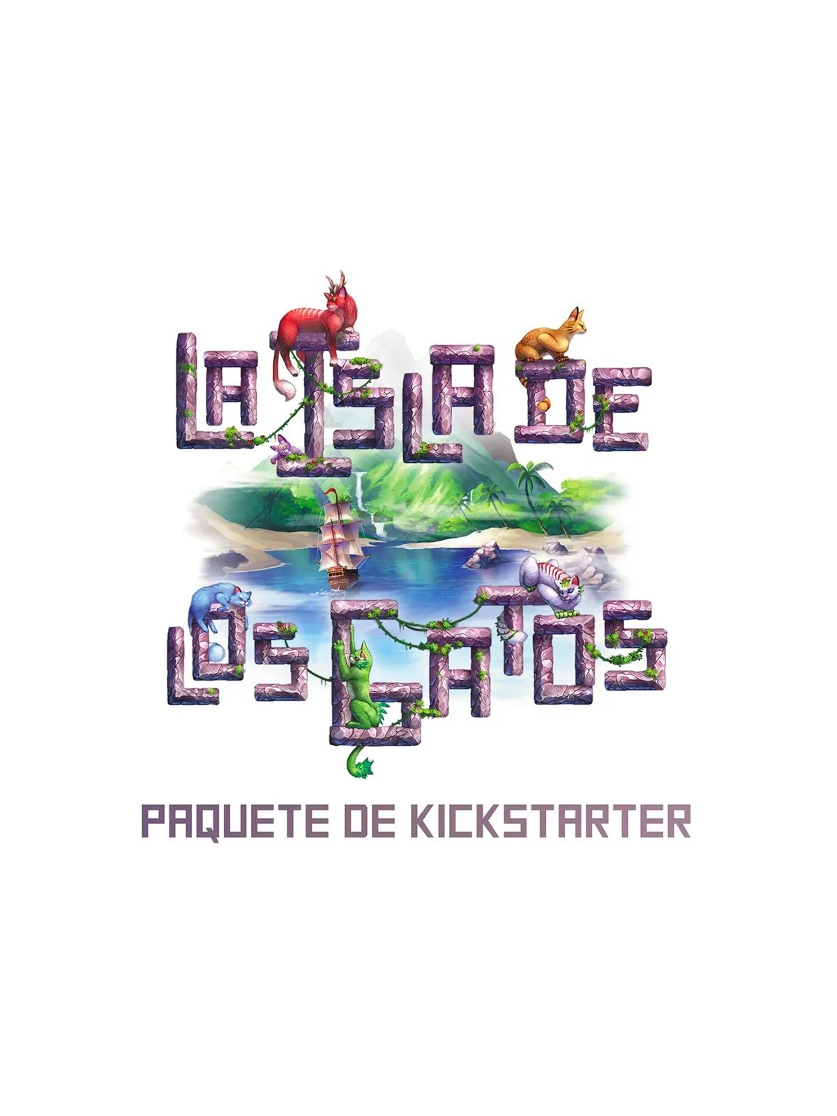 La Isla de los Gatos: Paquete de Kickstarter de Maldito Games en Juegos de Tablero | La Cueva Roja
