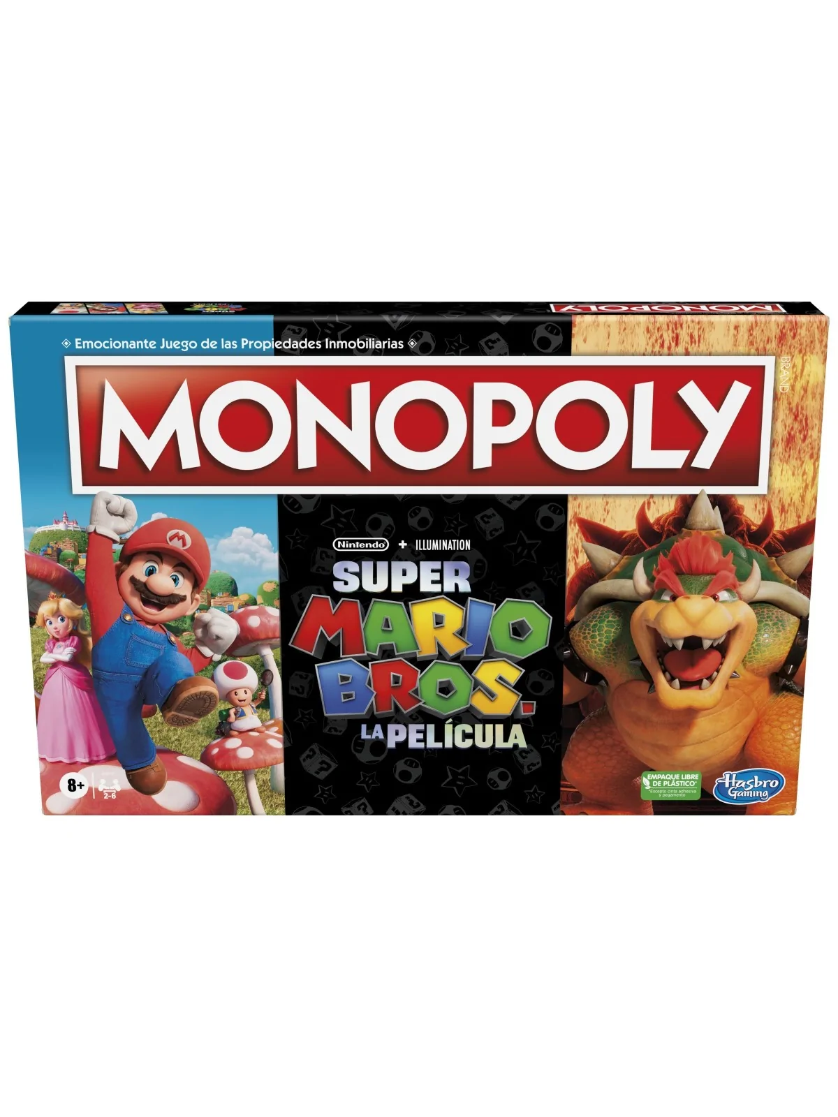 Monopoly: The Super Mario Bros de Hasbro en Juegos de Tablero | La Cueva Roja