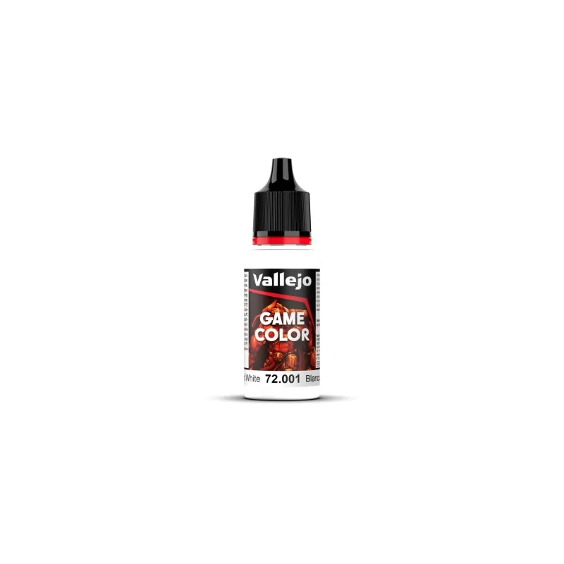 Blanco Calavera Game Color Vallejo 18 ml (72001) de Vallejo en Game Color | La Cueva Roja
