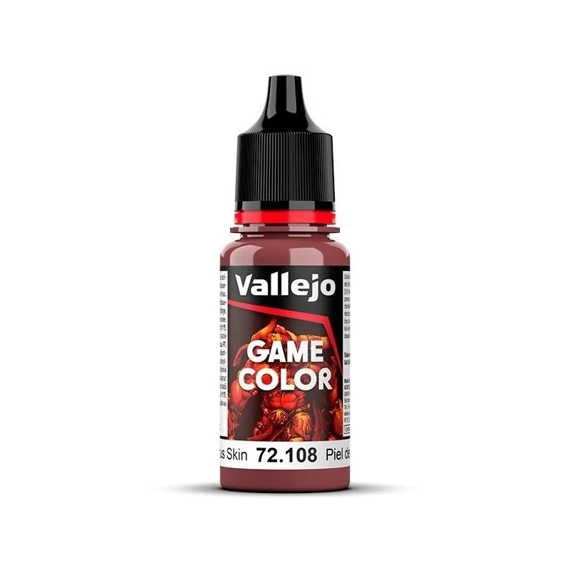 Piel de Súcubo Game Color Vallejo 18 ml (72108) de Vallejo en Game Color | La Cueva Roja