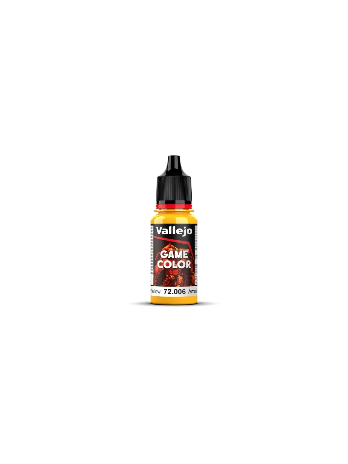 Amarillo Soleado Game Color Vallejo 18 ml (72006) de Vallejo en Game Color | La Cueva Roja
