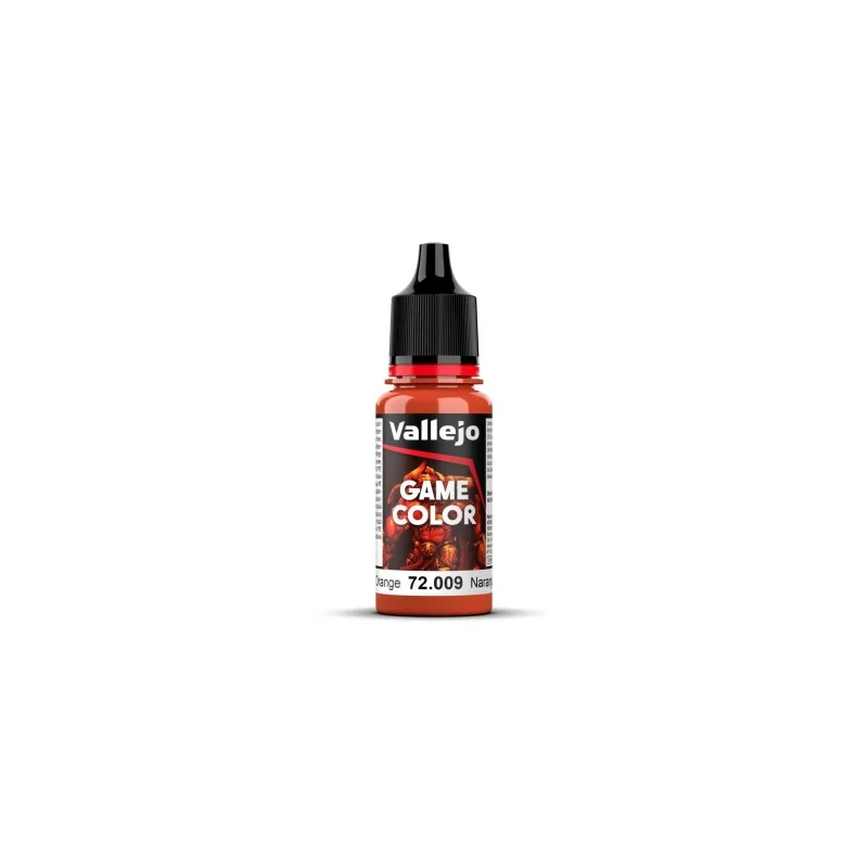Naranja Tostado Game Color Vallejo 18 ml (72009) de Vallejo en Game Color | La Cueva Roja