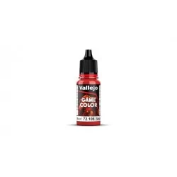 Sangre Escarlata Game Color Vallejo 18 ml (72106) de Vallejo en Game Color | La Cueva Roja