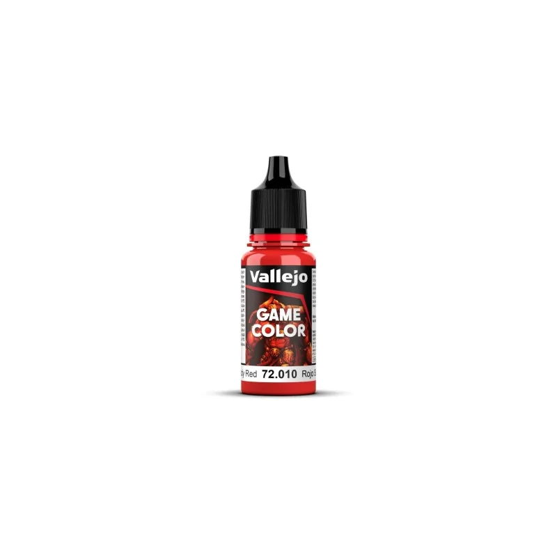 Rojo Sanguina Game Color Vallejo 18 ml (72010) de Vallejo en Game Color | La Cueva Roja