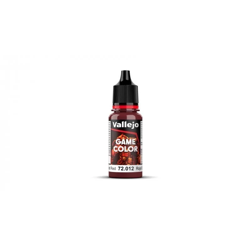 Rojo Escarlata Game Color Vallejo 18 ml (72012) de Vallejo en Game Color | La Cueva Roja