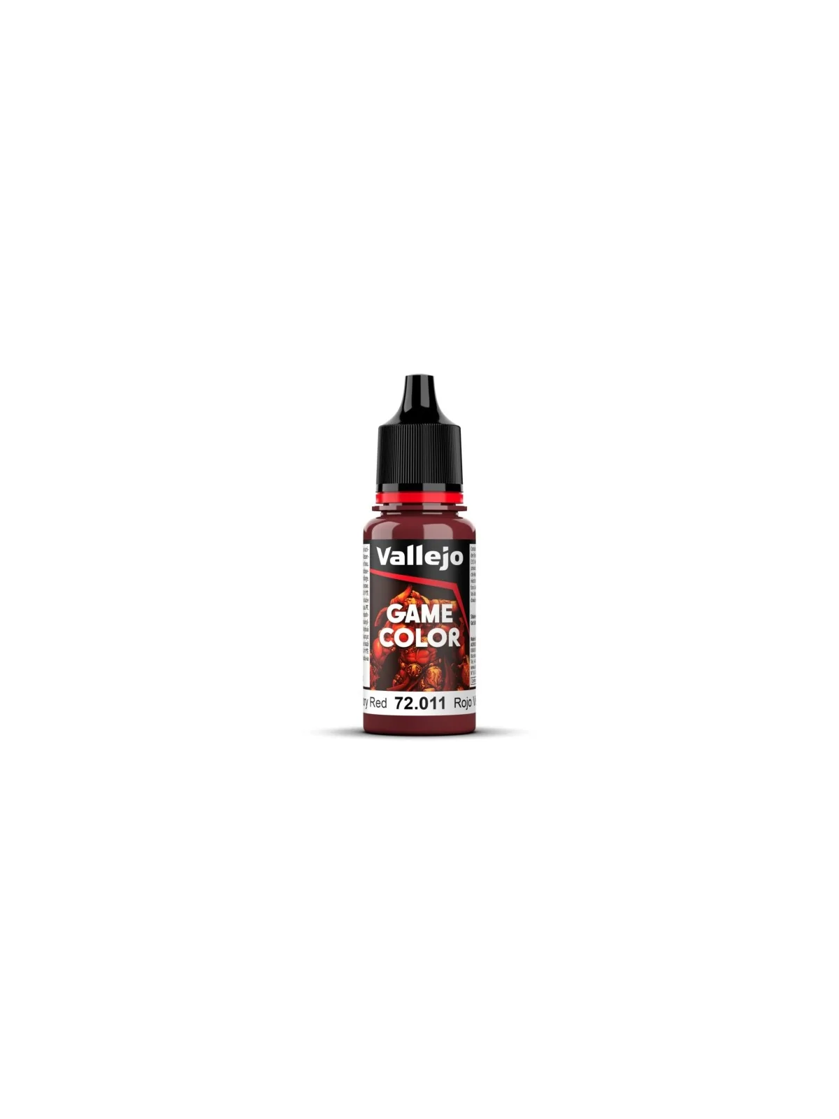 Rojo Visceral Game Color Vallejo 18 ml (72011) de Vallejo en Game Color | La Cueva Roja