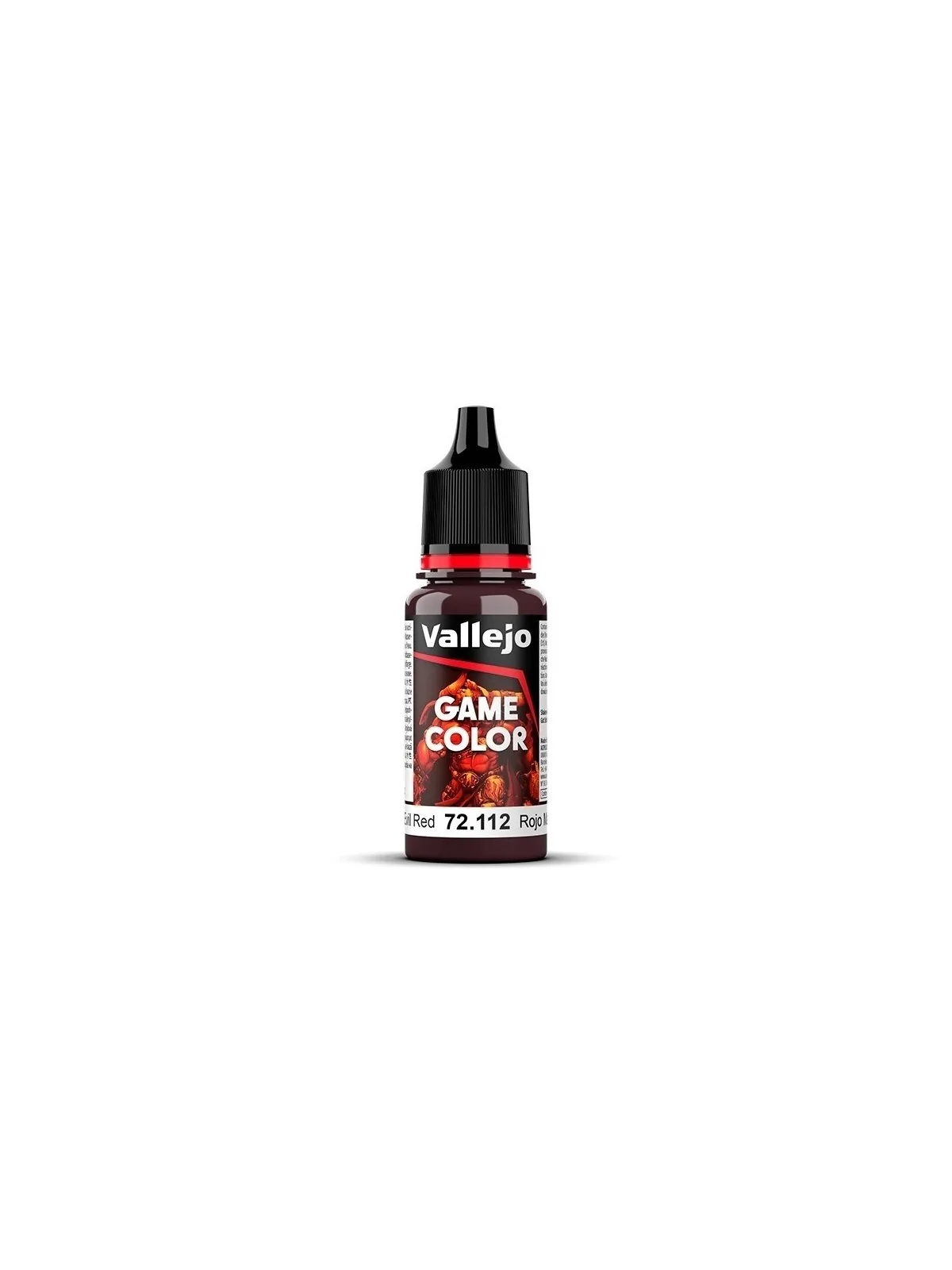 Rojo Maligno Game Color Vallejo 18 ml (72112) de Vallejo en Game Color | La Cueva Roja