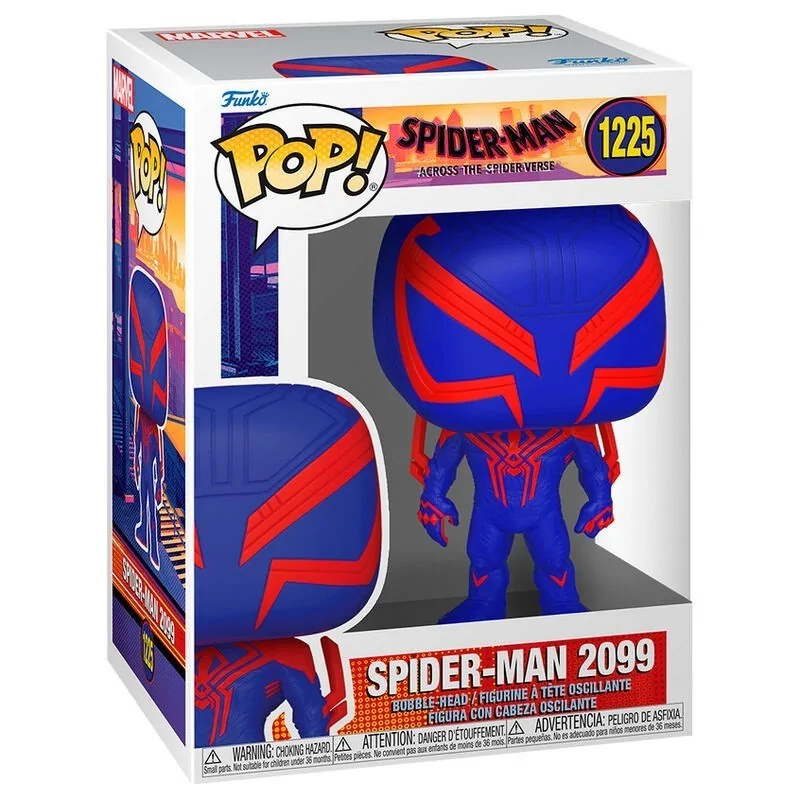 Funko POP! Marvel Spiderman Across the Spiderverse: Spider-Man 2099 (1225) de Funko en Funko Pop | La Cueva Roja